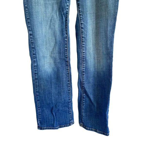 Calvin Klein Jeans Women’s 26 4 Lean Bootcut Medium Wash Blue Denim Casual - Picture 4 of 14